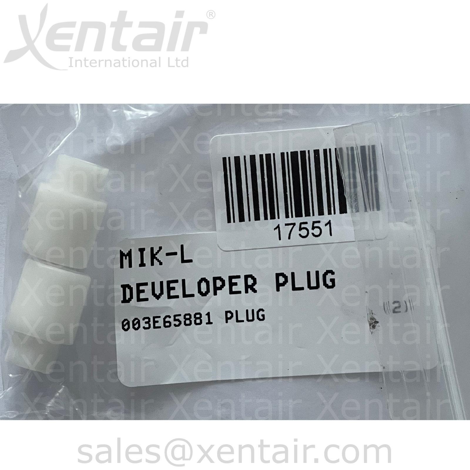 Xerox® iGen3™ Developer Plug 003E65881 3E65881