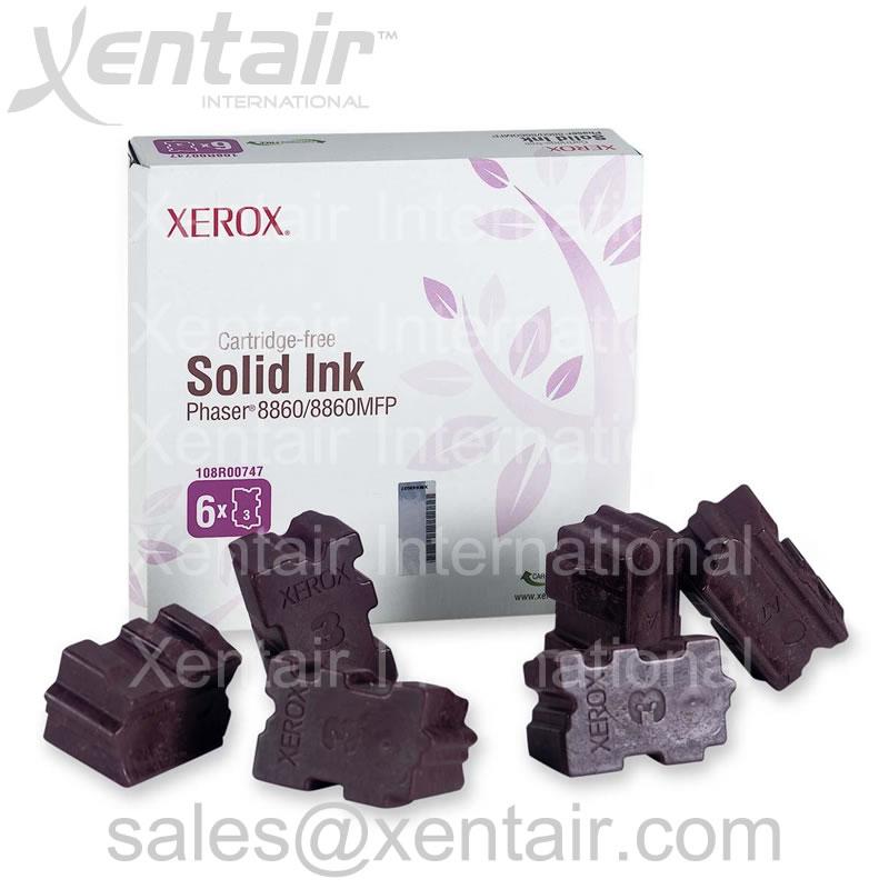 Xerox® Phaser™ 8860 8860 MFP Magenta Solid Ink 108R00747 108R747