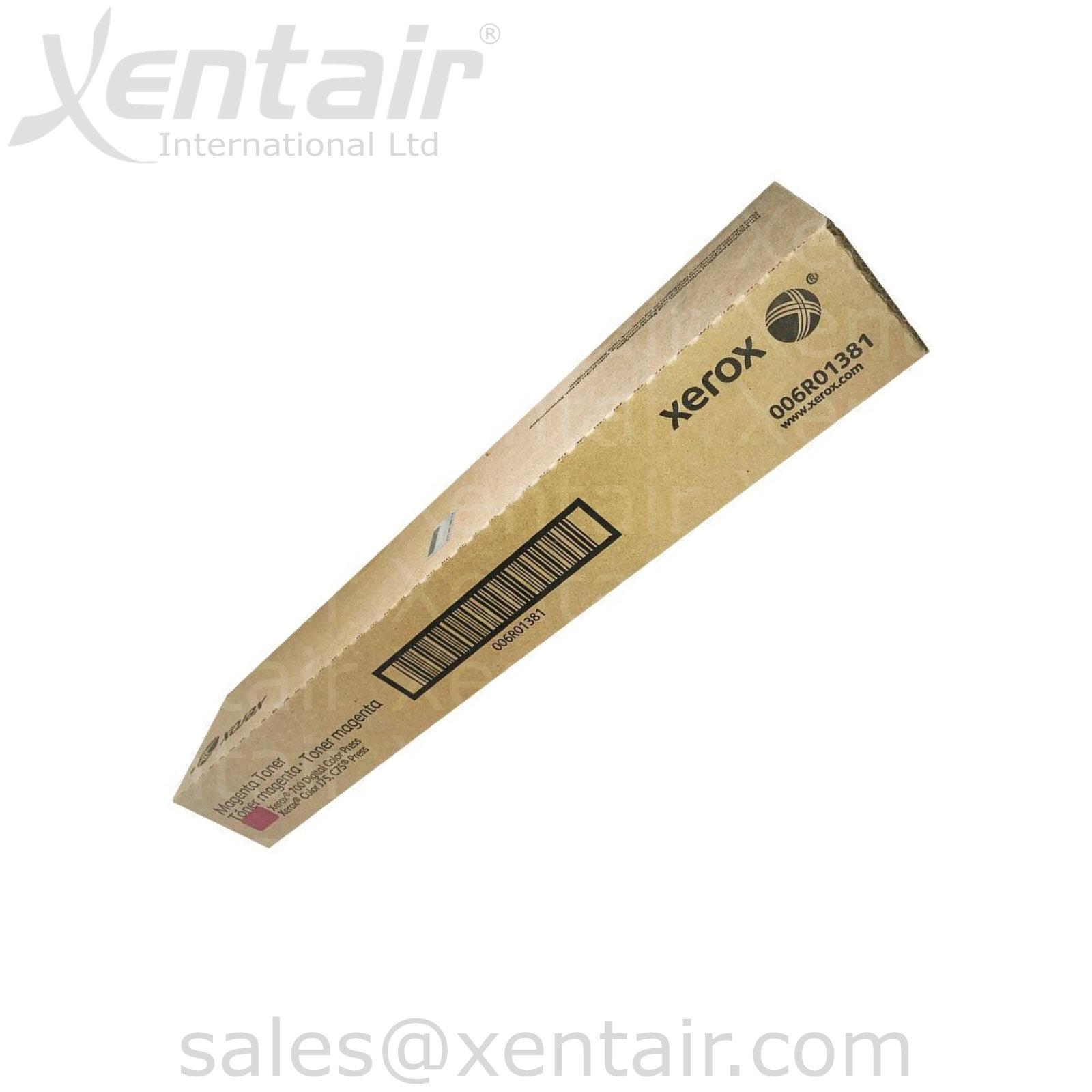 Xerox® DocuColor™ 700 700i 770 DMO Magenta Toner 006R01381 6R1381
