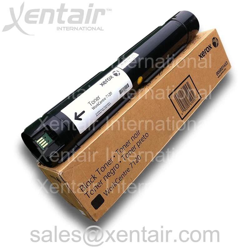 Xerox® WorkCentre™ 7120 7125 Black Toner Cartridge 006R01453 6R01453 6R1453
