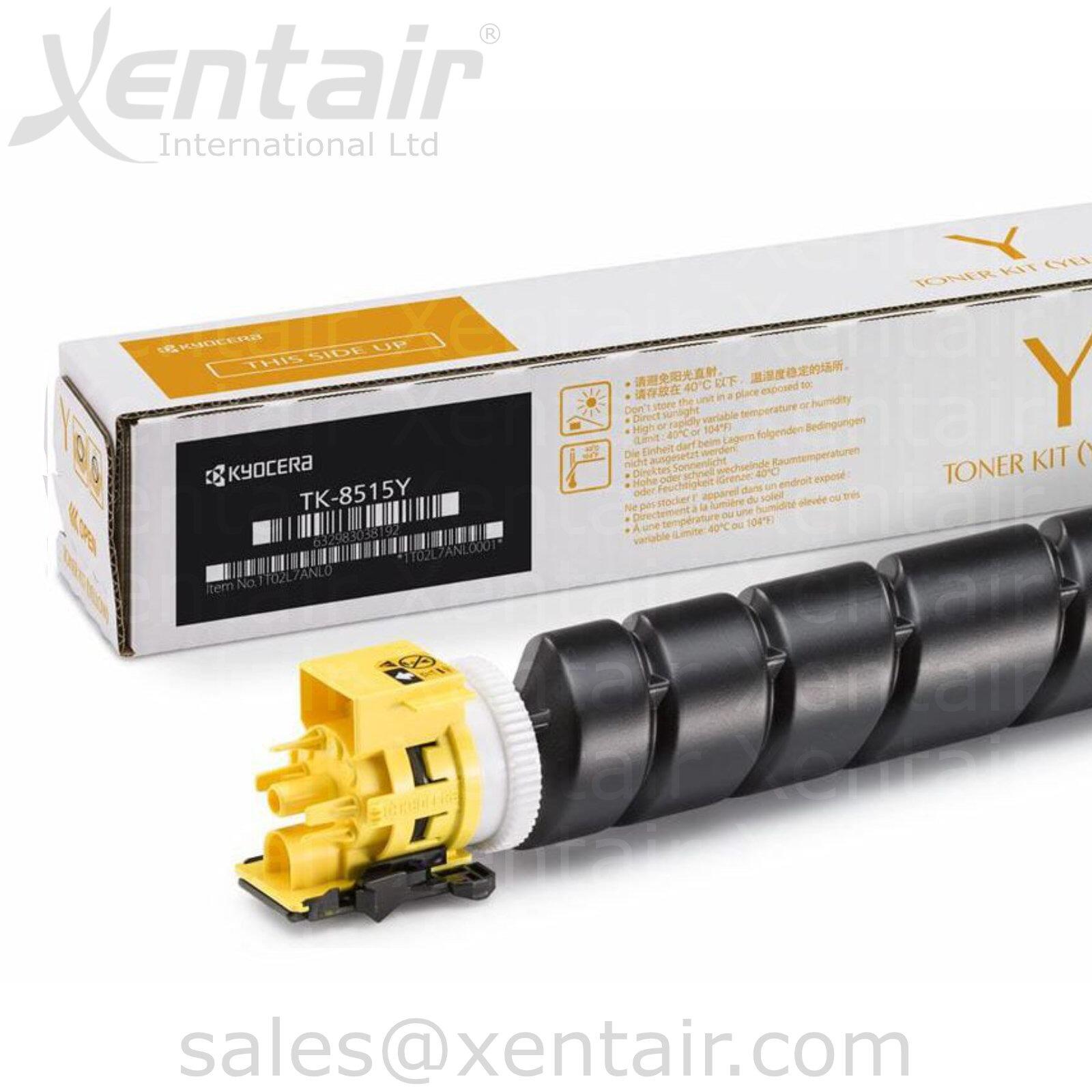 Kyocera® TASKalfa 5054ci 6054ci 7054ci Yellow Cartridge Cartridge TK ...