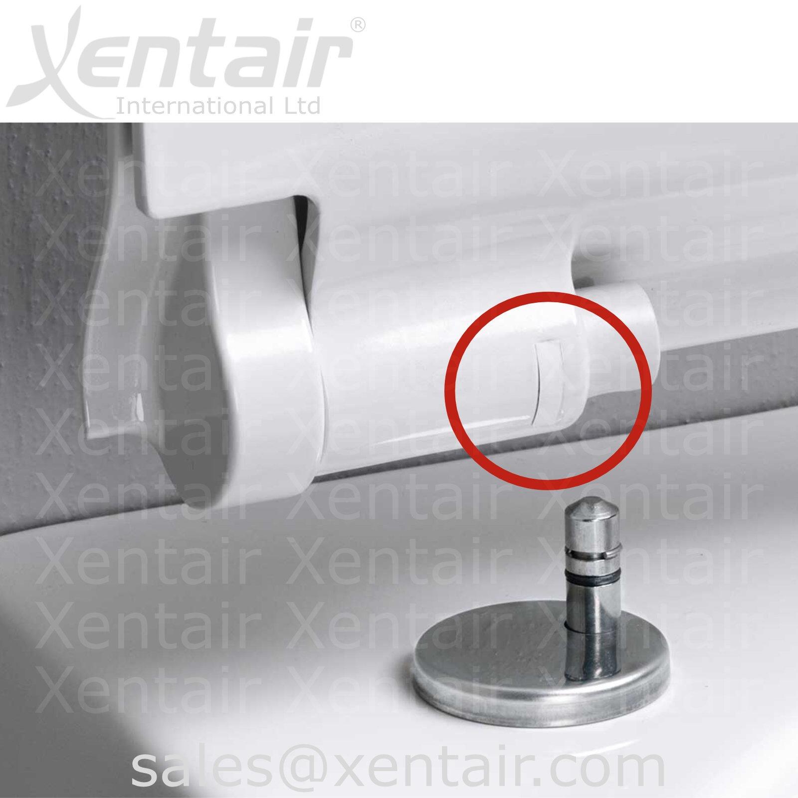 GSI And Villeroy & Boch Toilet Seat Retaining Clips, Part Of 92216300