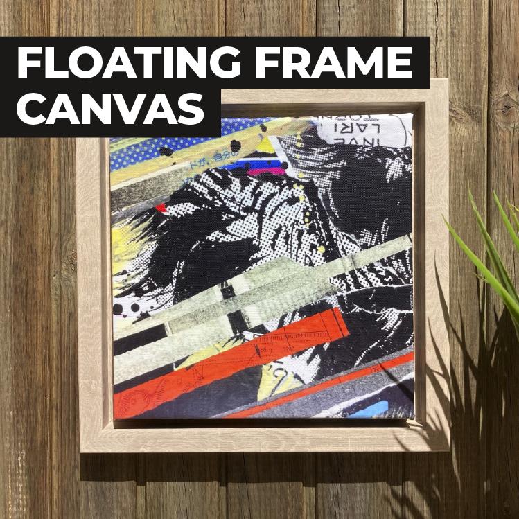 Floating Frame Canvas Title