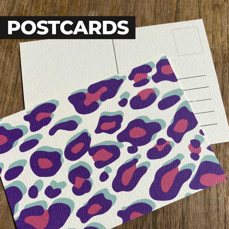 Custom Printed Postcards A6 Title