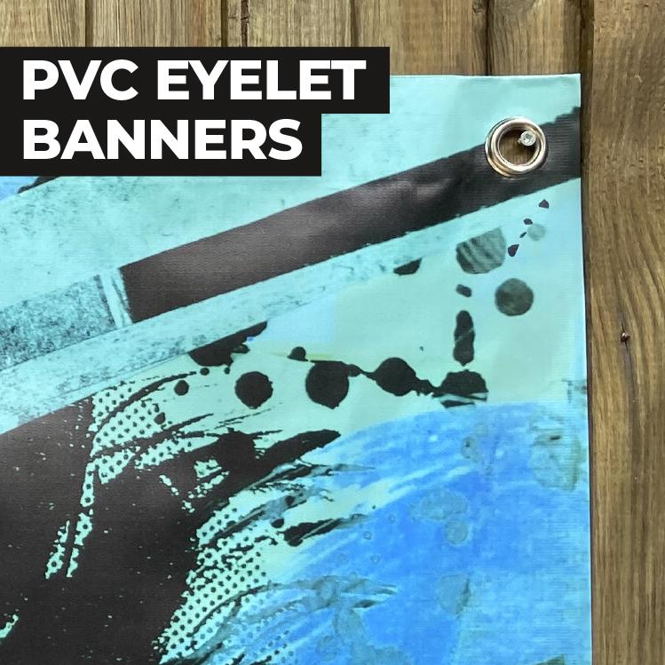 Custom Printed PVC Eyelet Banners Title