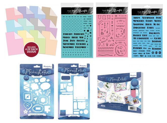 HUNKYDORY MEMORY BOOK MEGA BUNDLE - DIES, STAMPS, ADORABLE SCORABLE ...