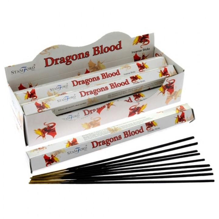 Stamford Hex Premium Incense Sticks Dragons Blood