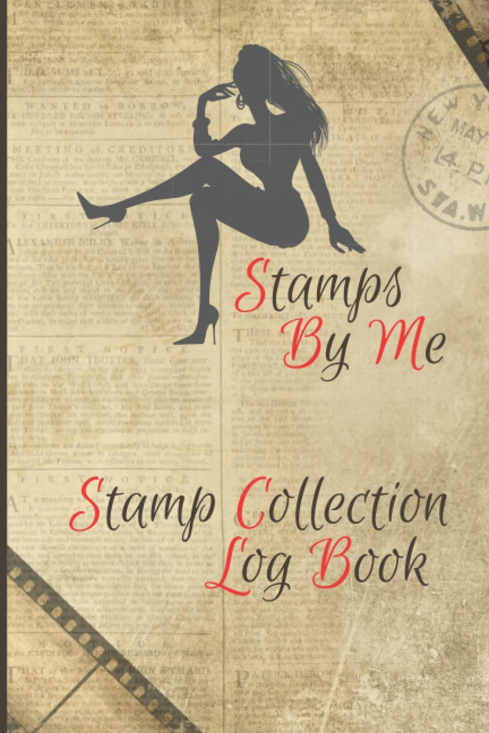 Stamps By Me Stamp Collection Log Book For Crafters Who Buy