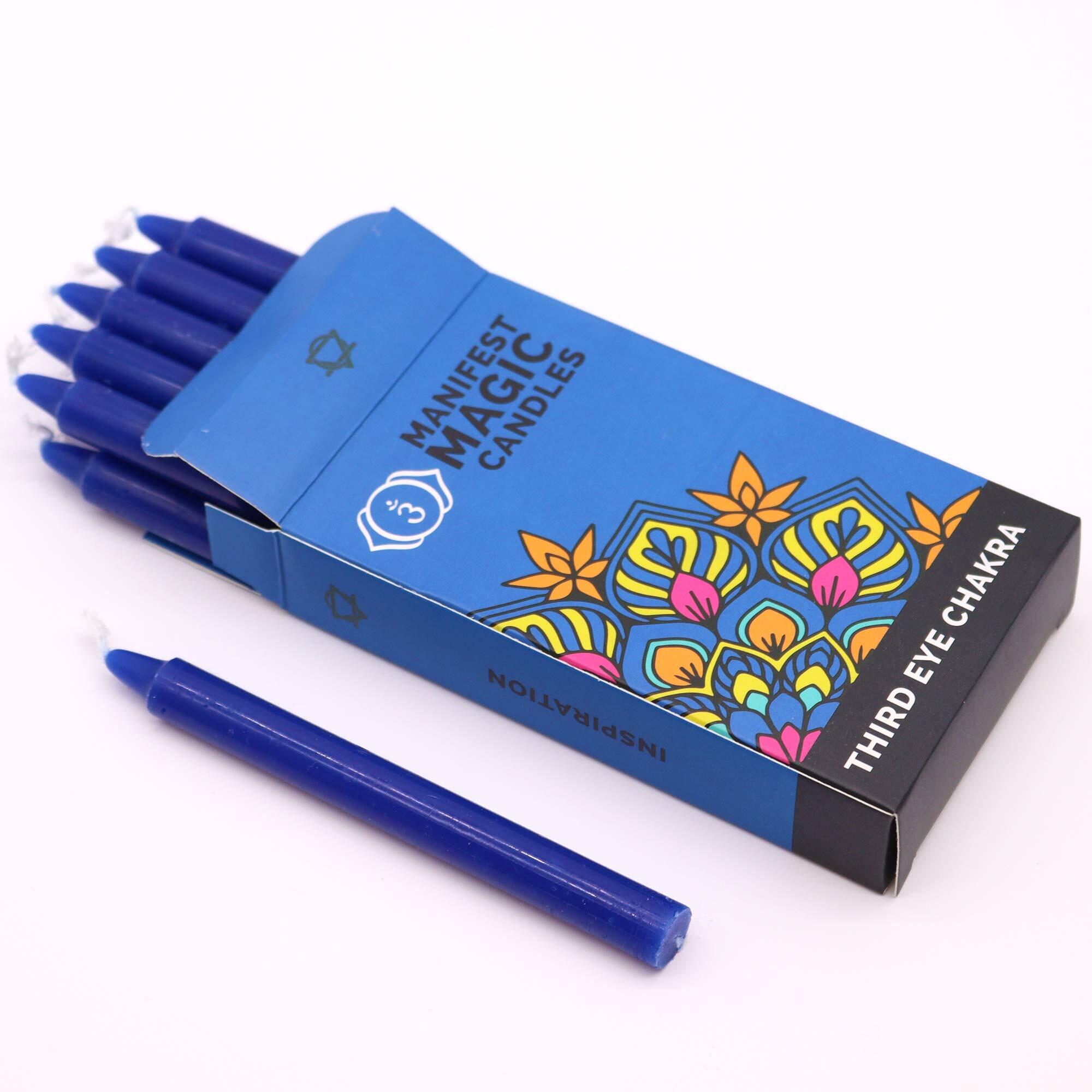 Manifest Magic Candles Indigo Third Eye