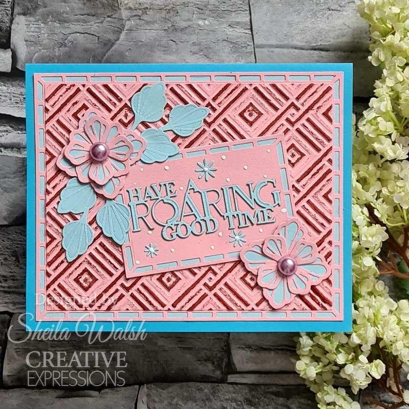 Creative Expressions Sue Wilson Interlocking Squares 5 in x 7 in 3D ...