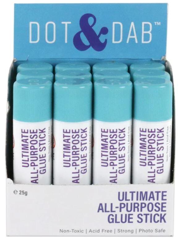 Dovecraft Ultimate Clear Acrylic Craft Glue 35ml Tube, Multi Purpose Glue 