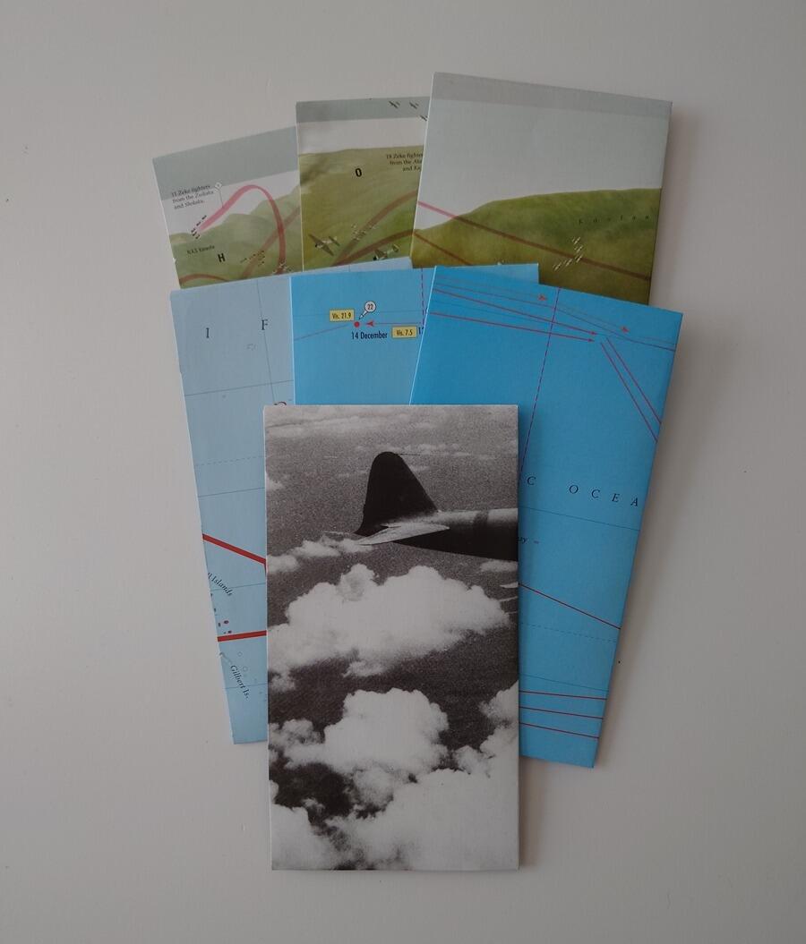 7 x Junk Journal Policy Envelopes Handmade From Book Pages - Set #41