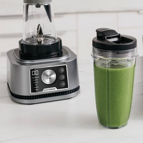 Ninja CB350UK 3-in-1 Foodi Power Nutri Blender with Auto-iQ Silver