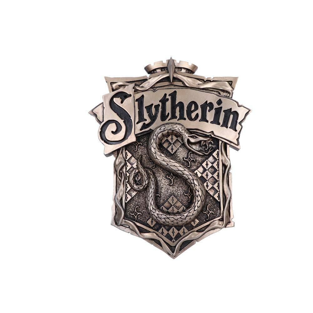 First image for Officially Licensed Harry Potter Bronze Slytherin Wall Plaque 19.8cm