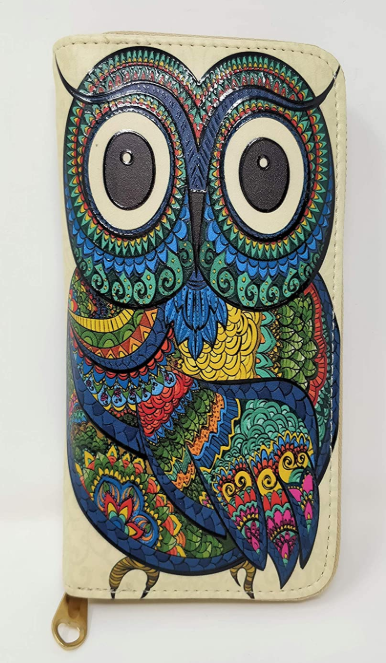 JRose Collections Ladies Purse Owl Clutch Wallet