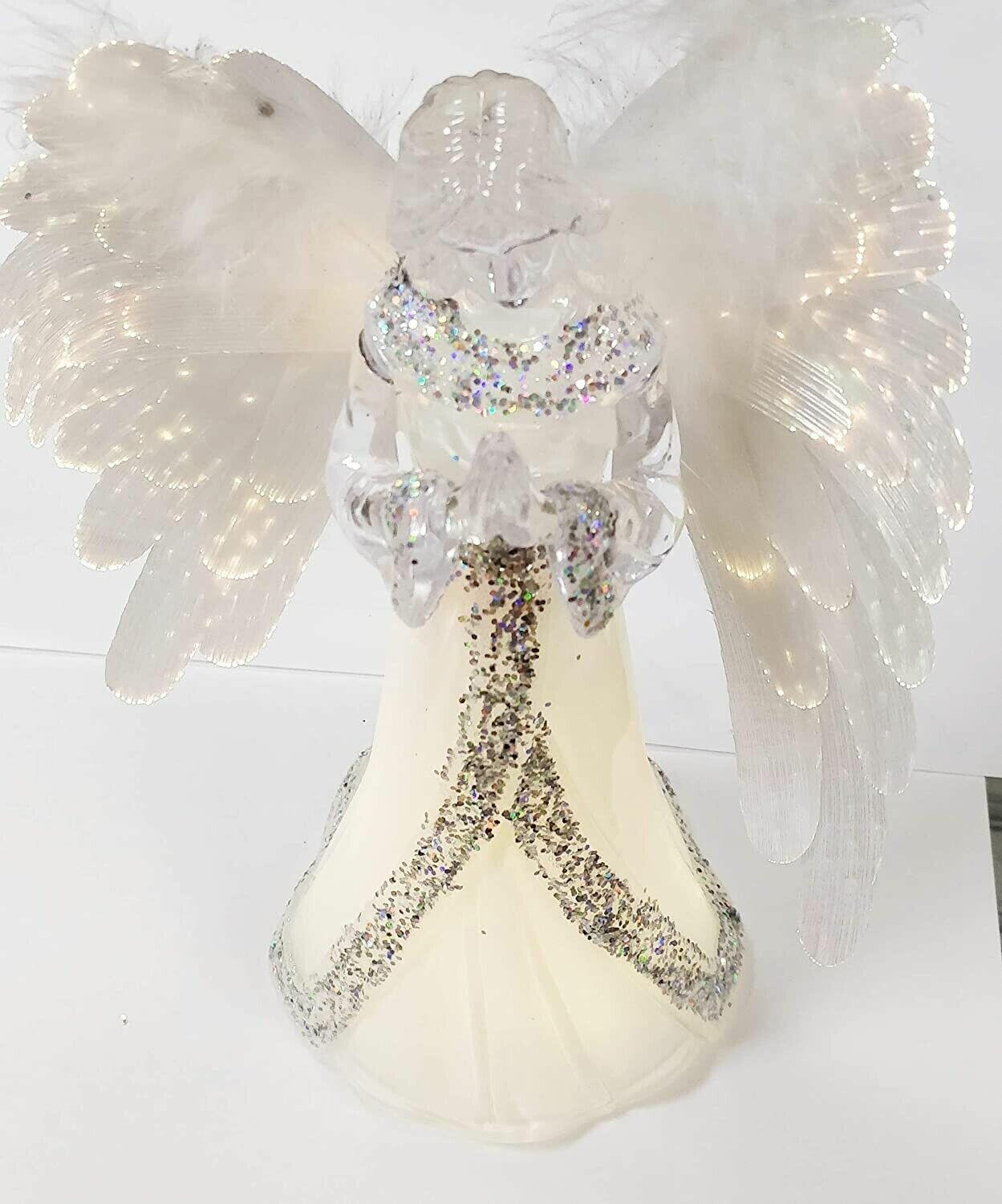 Light Up Angel Ornament - Yellow Mode