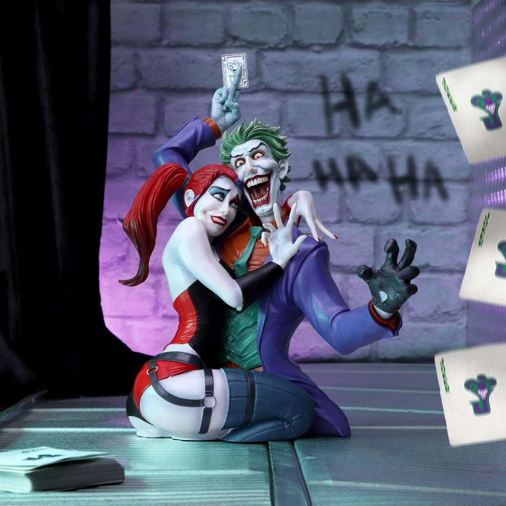 Fifth image for The Joker and Harley Quinn Bust 37.5cm