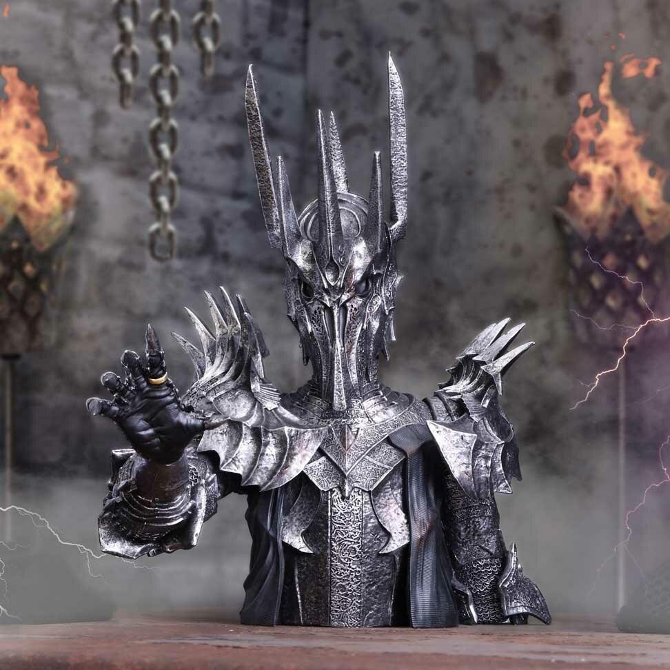 Fifth image for Officially Licensed Lord of the Rings Sauron Bust 39cm
