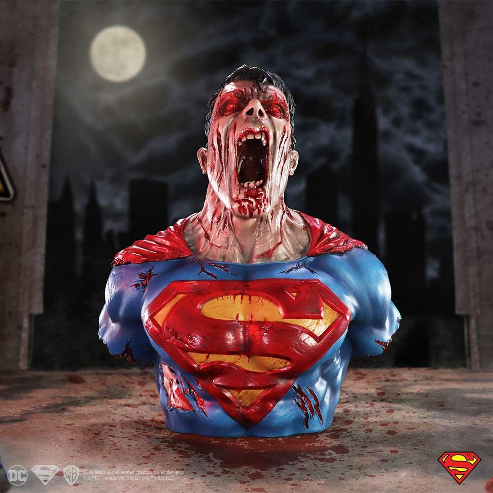 Fifth image for Superman DCeased Zombie Bust 30cm