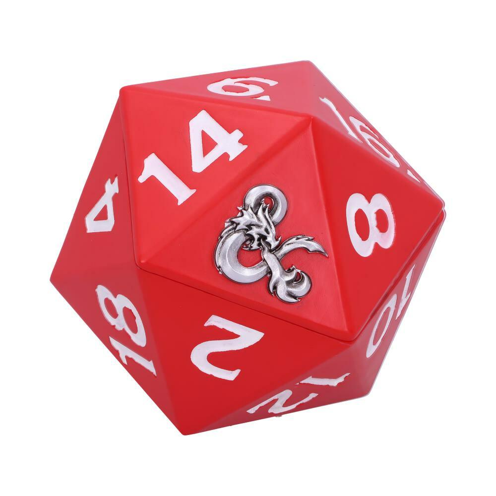 Third image for Officially Licensed Dungeons & Dragons D20 Dice Storage Box
