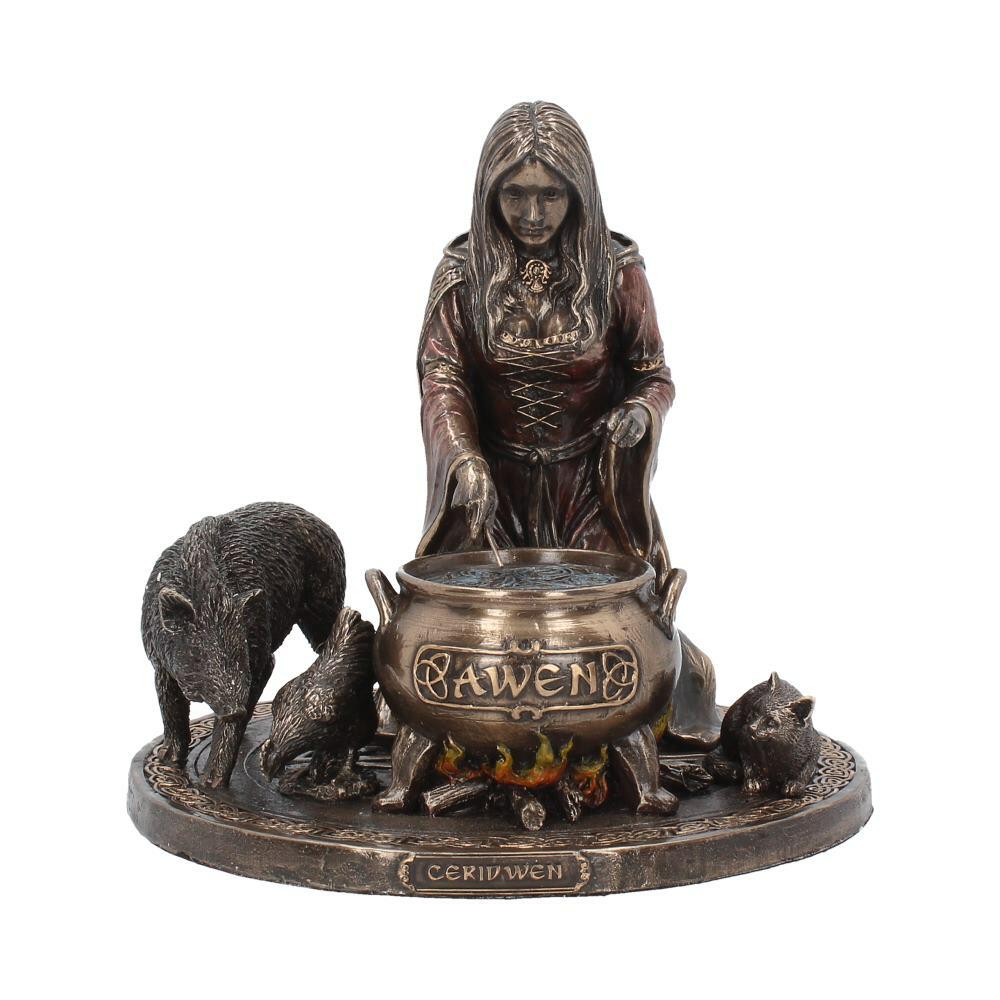 First image for Bronze Welsh Goddess Ceridwen Figurine