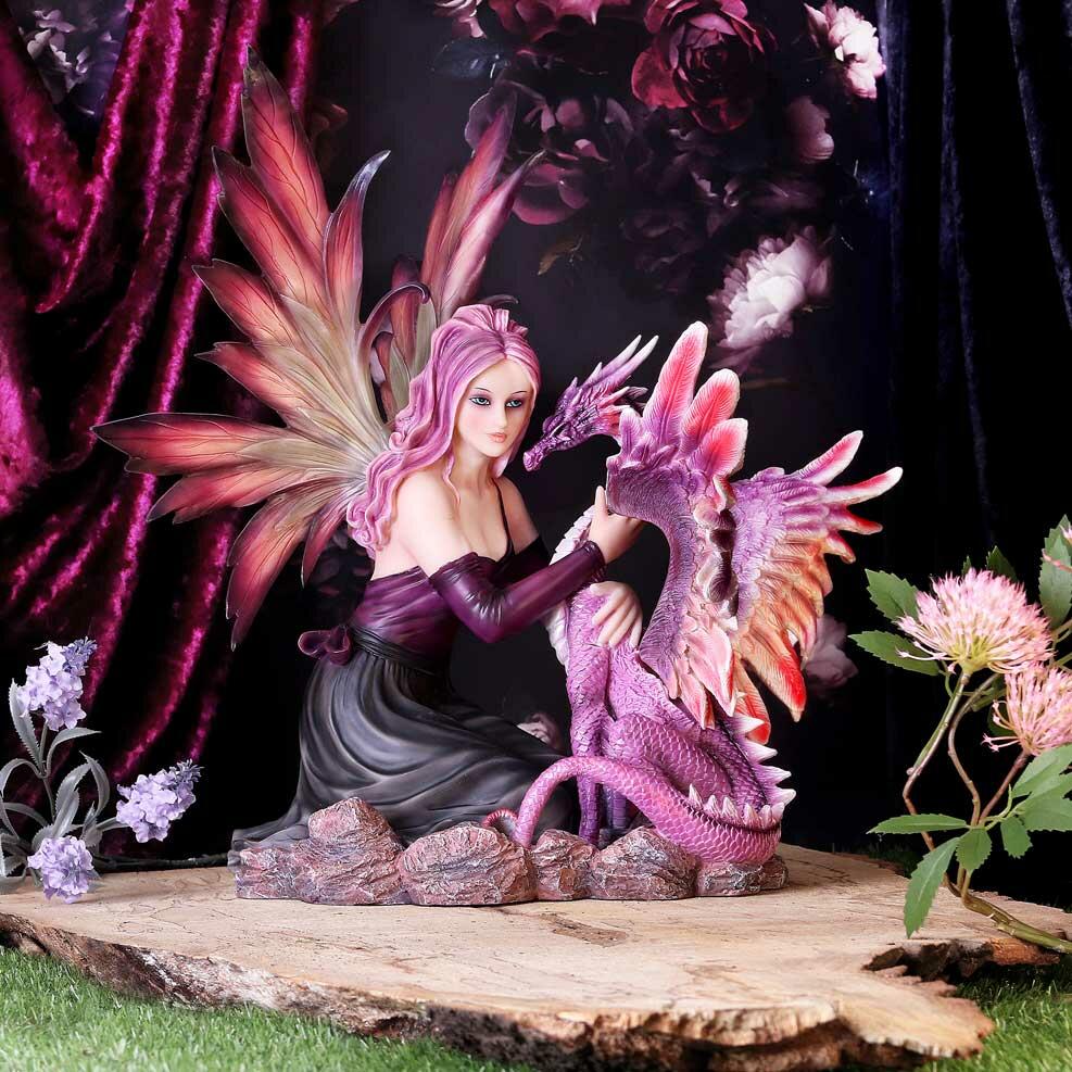 Fifth image for Summer Fairy with Dragon Figurine 40cm