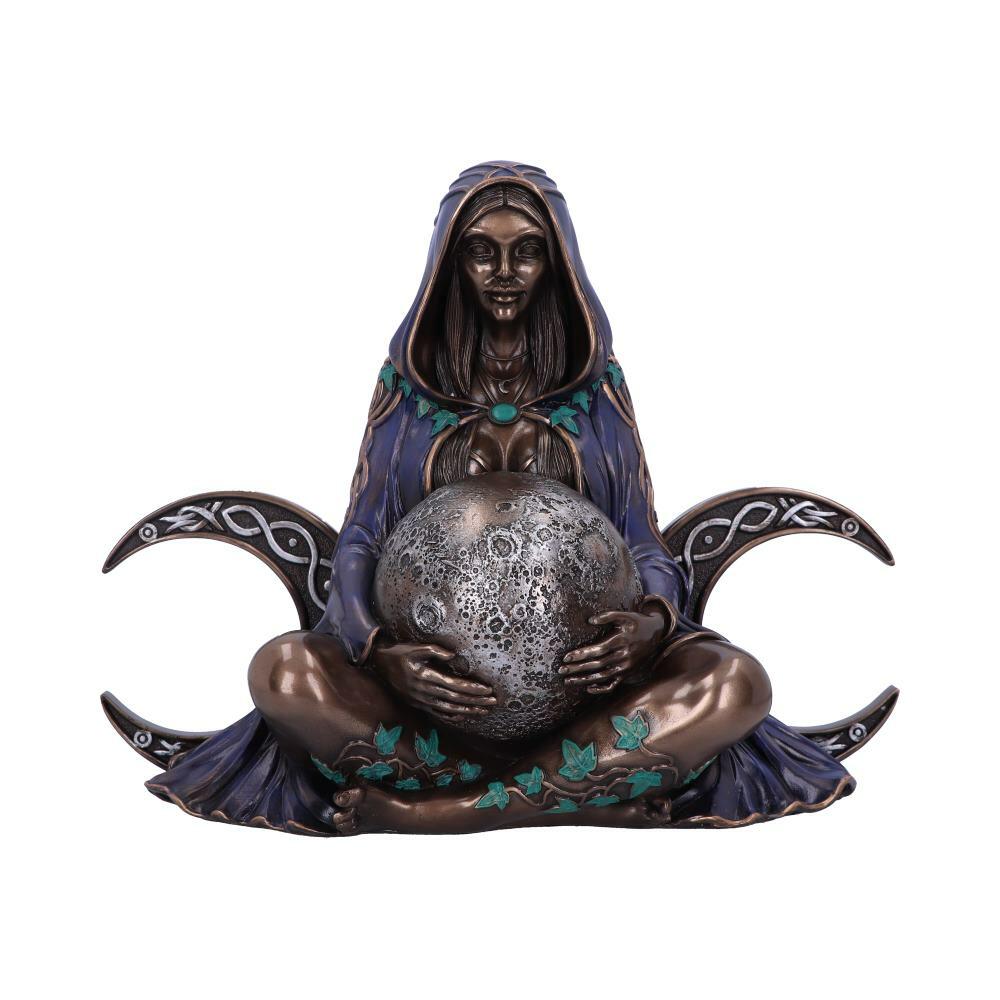 First image for Triple Moon Goddess Bronze Statue 36cm