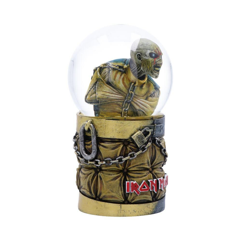 Fourth image for Iron Maiden Piece of Mind Eddie Snow Globe 17.5cm