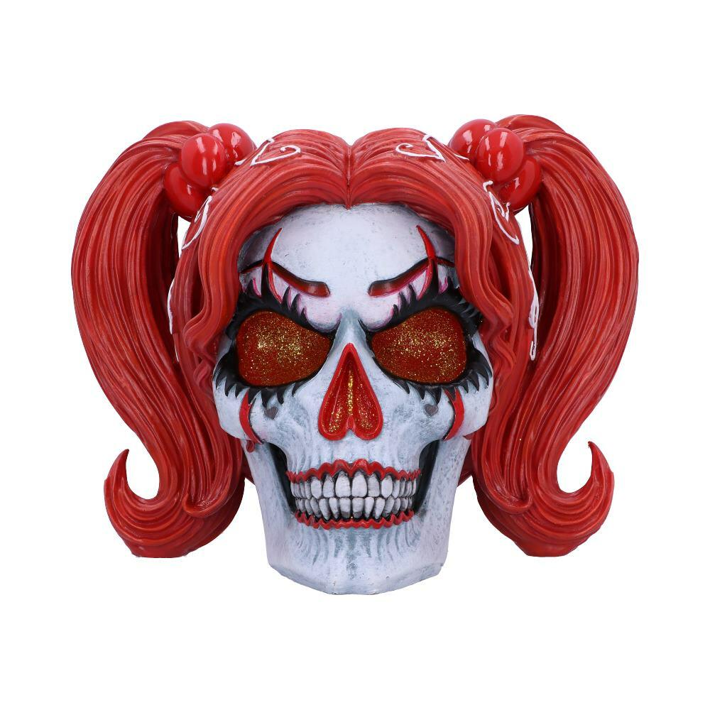 Second image for Drop Dead Gorgeous - Cackle and Chaos Clown Doll Skull