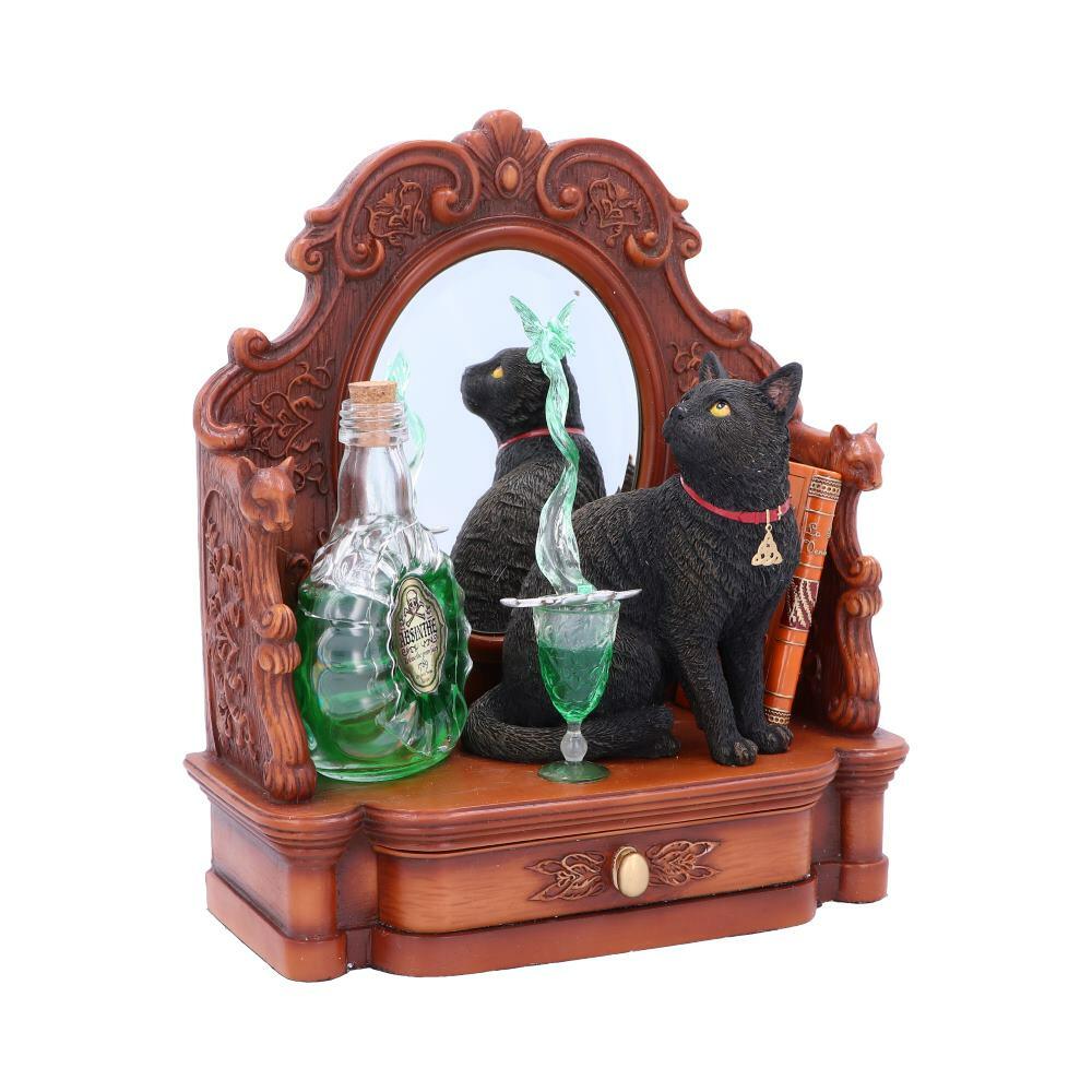 First image for Lisa Parker Absinthe Cat and Green Fairy Figurine