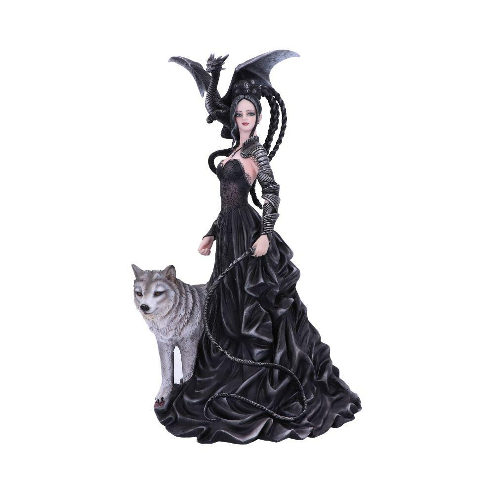 First image for Nene Thomas Bellamaestra Dragonling and Wolf Companion Figurines