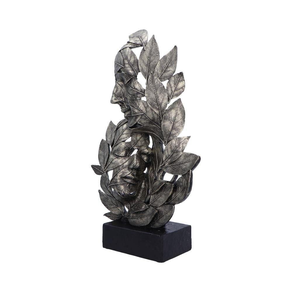 Third image for Natural Emotion - Embrace Silver Statue 38cm
