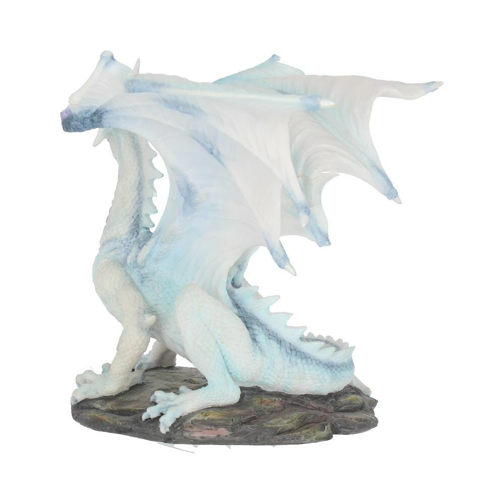 Fourth image for Grawlbane White Dragon Figurine 20cm