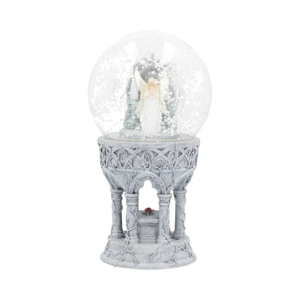 First image for Only Love Remains Angelic Snowglobe Anne Stokes 18.5cm