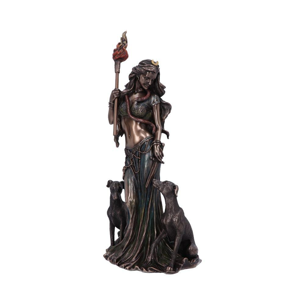 Second image for Bronze Mythological Hecate Moon Goddess Figurine 34cm