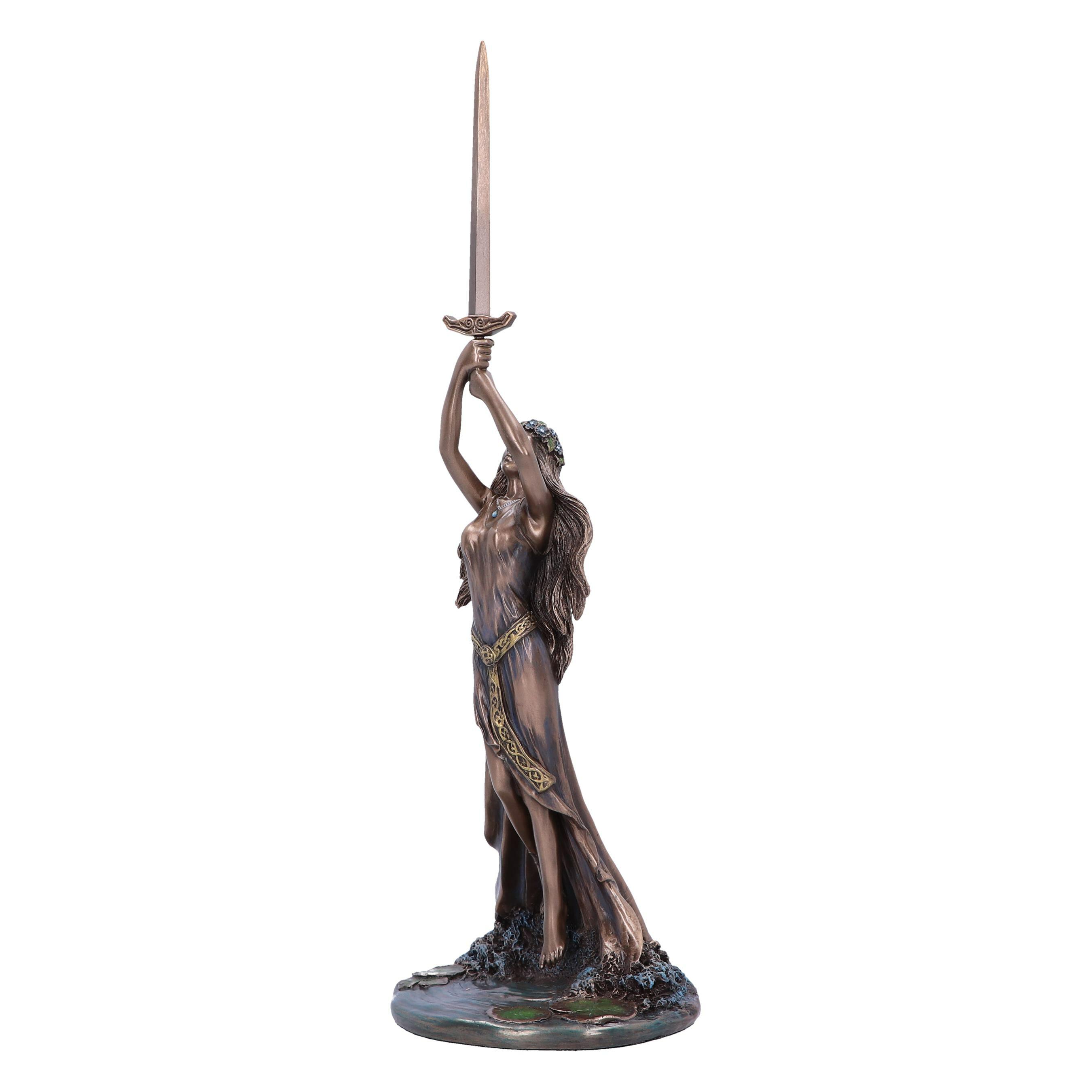 Second image for Lady of the Lake and Excalibur Bronze Figurine