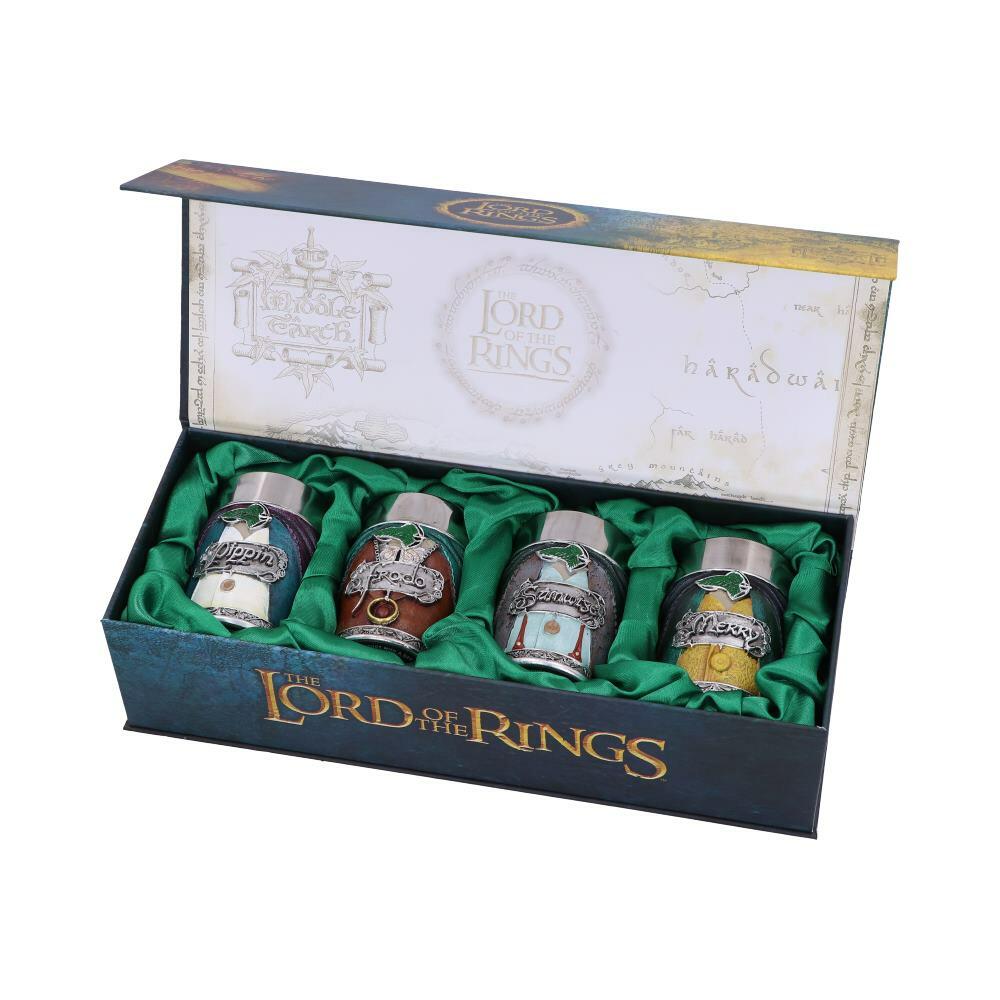 First image for Officially Licensed Lord of the Rings Hobbit Shot Glass Set
