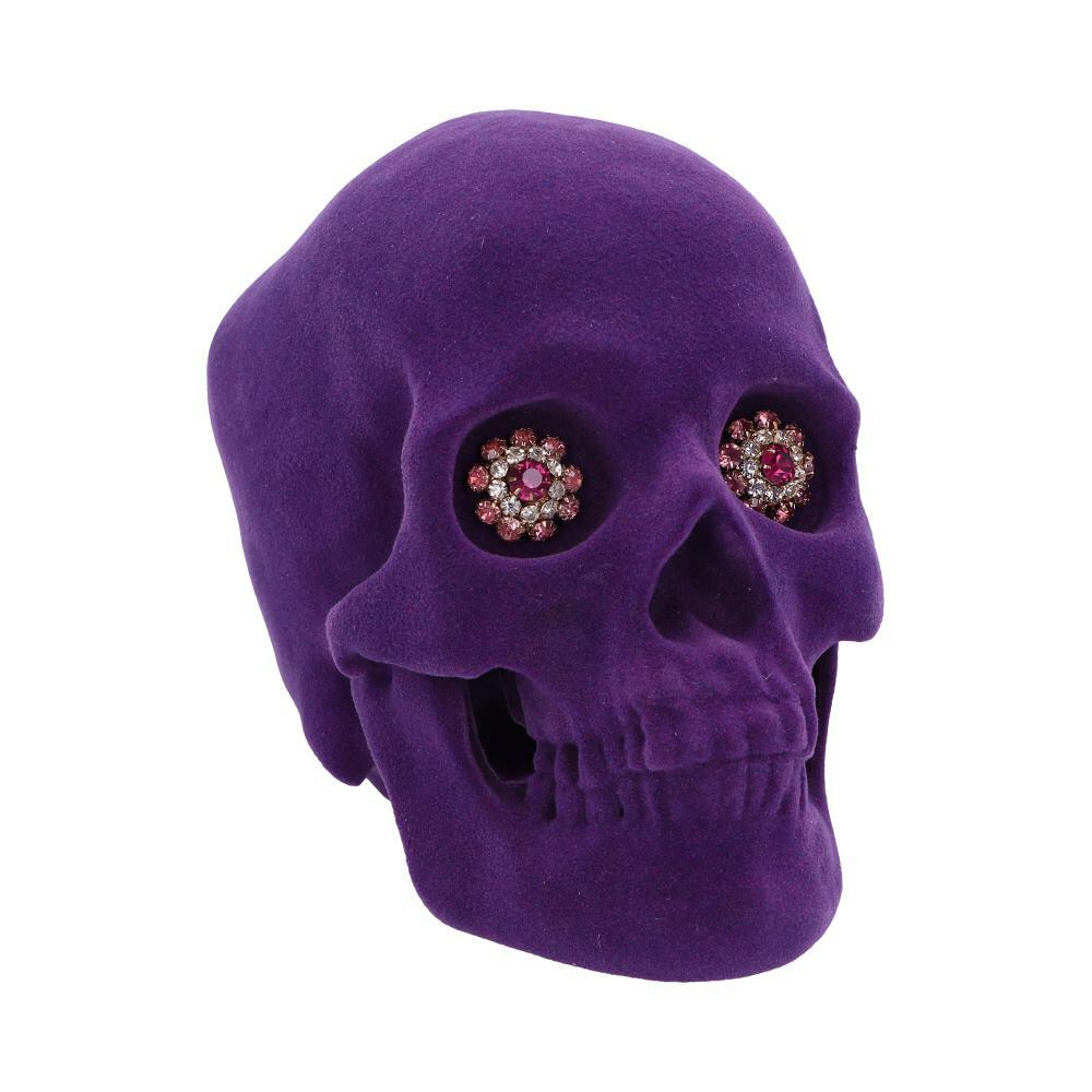 First image for Jewelled Gaze Purple Skull 18.7cm