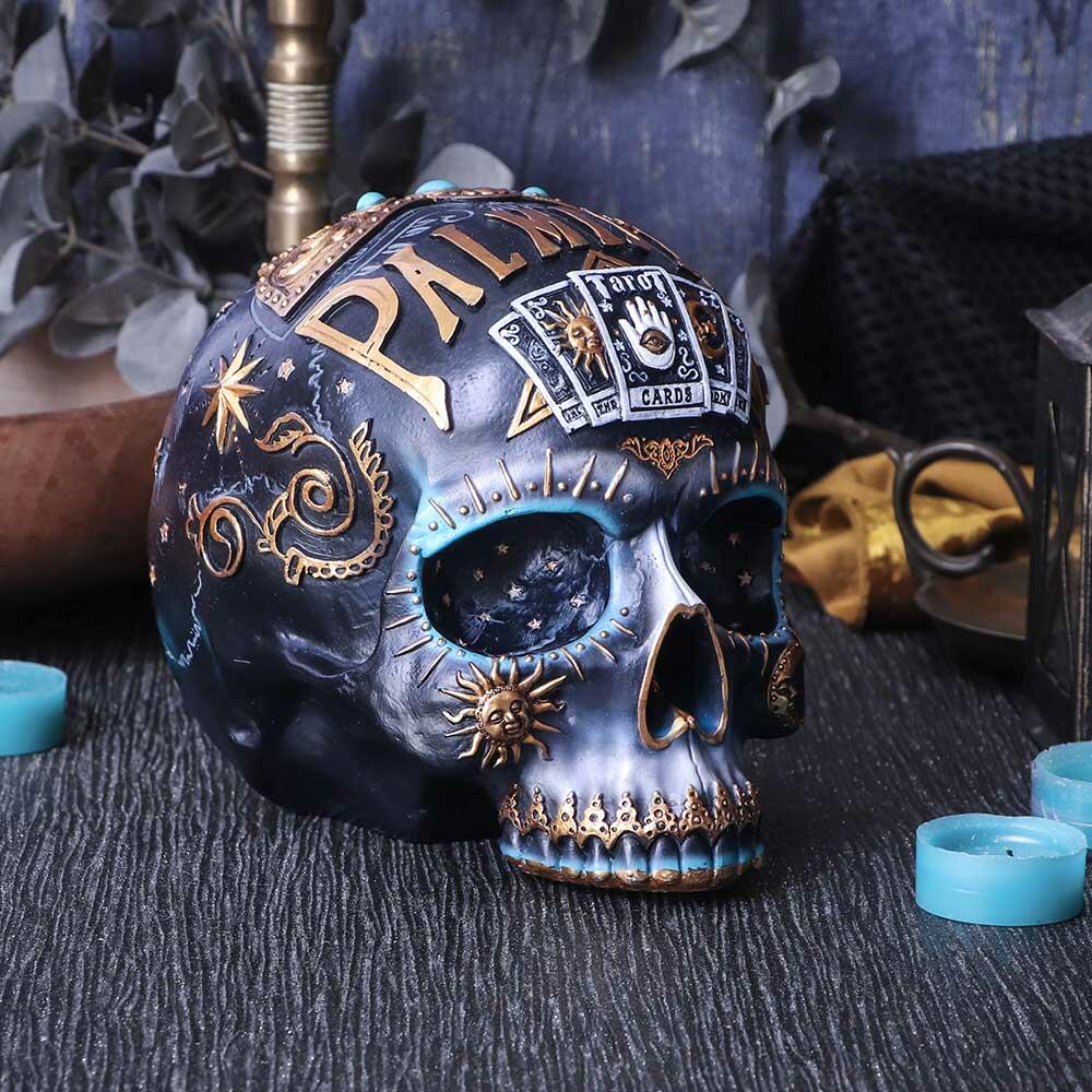 Fifth image for Destiny Palmistry Skull 18cm