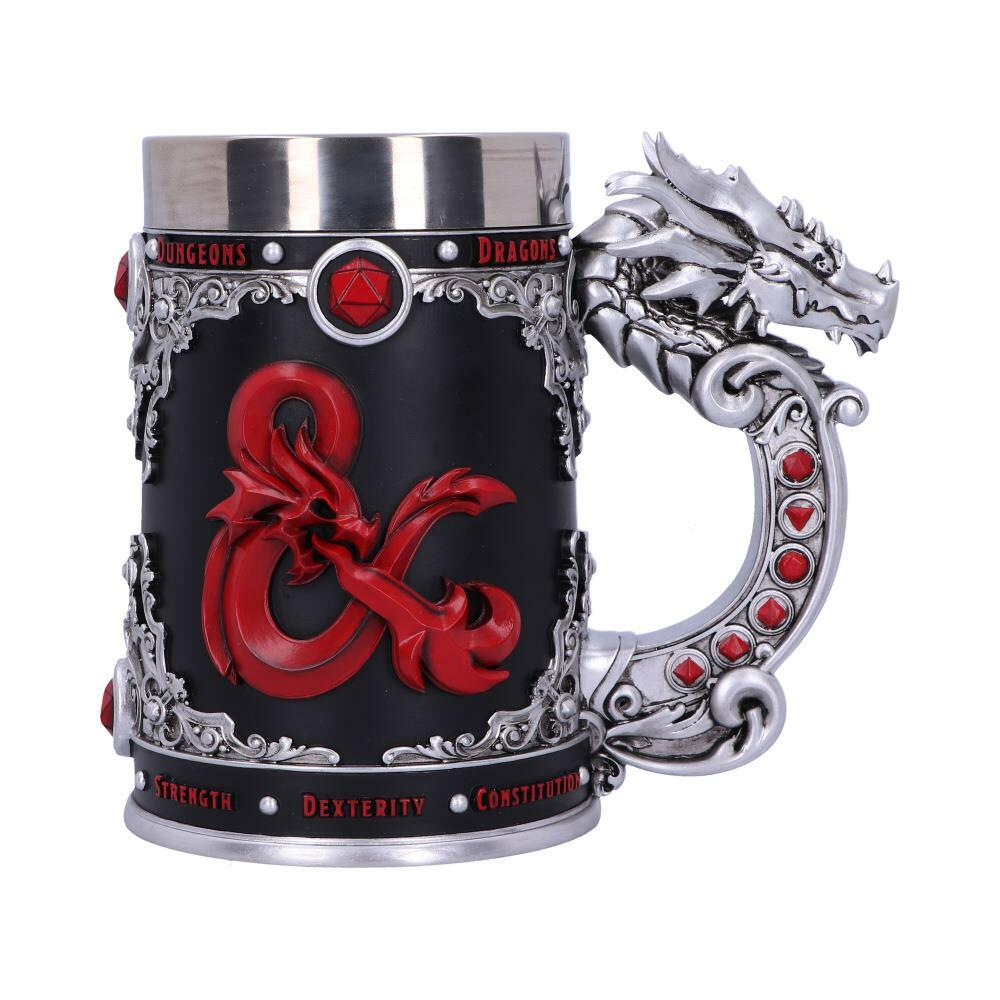 First image for Dungeons & Dragons Fantasy Role Play Die D20 Tankard