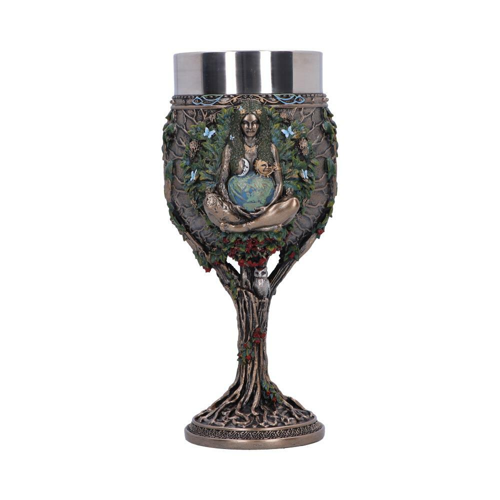 First image for Bronze Mother Earth Goblet 20cm