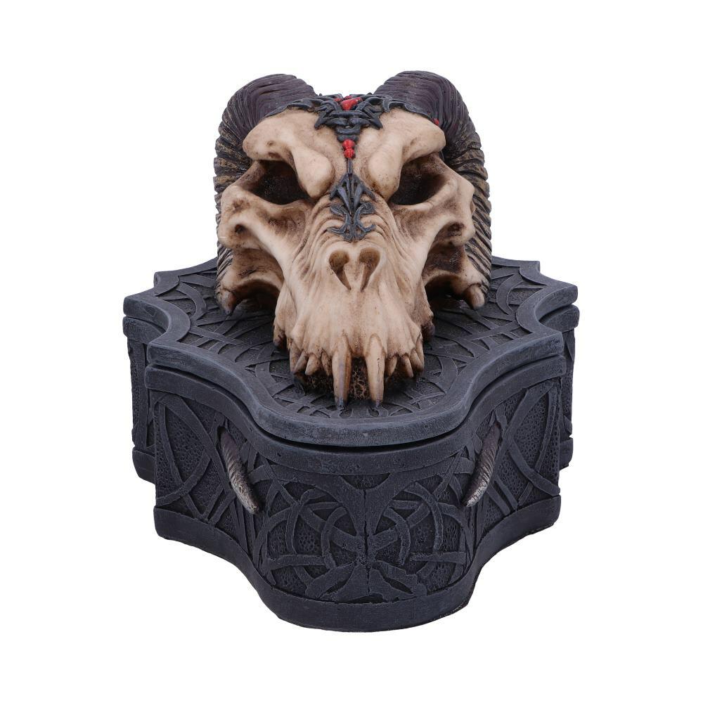 Third image for Dragon Skull Box (Monte Moore) 17.7cm