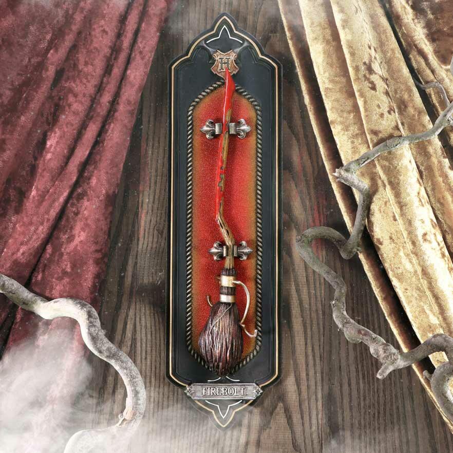 Fifth image for Harry Potter Firebolt Broomstick Wall Plaque 34.5cm