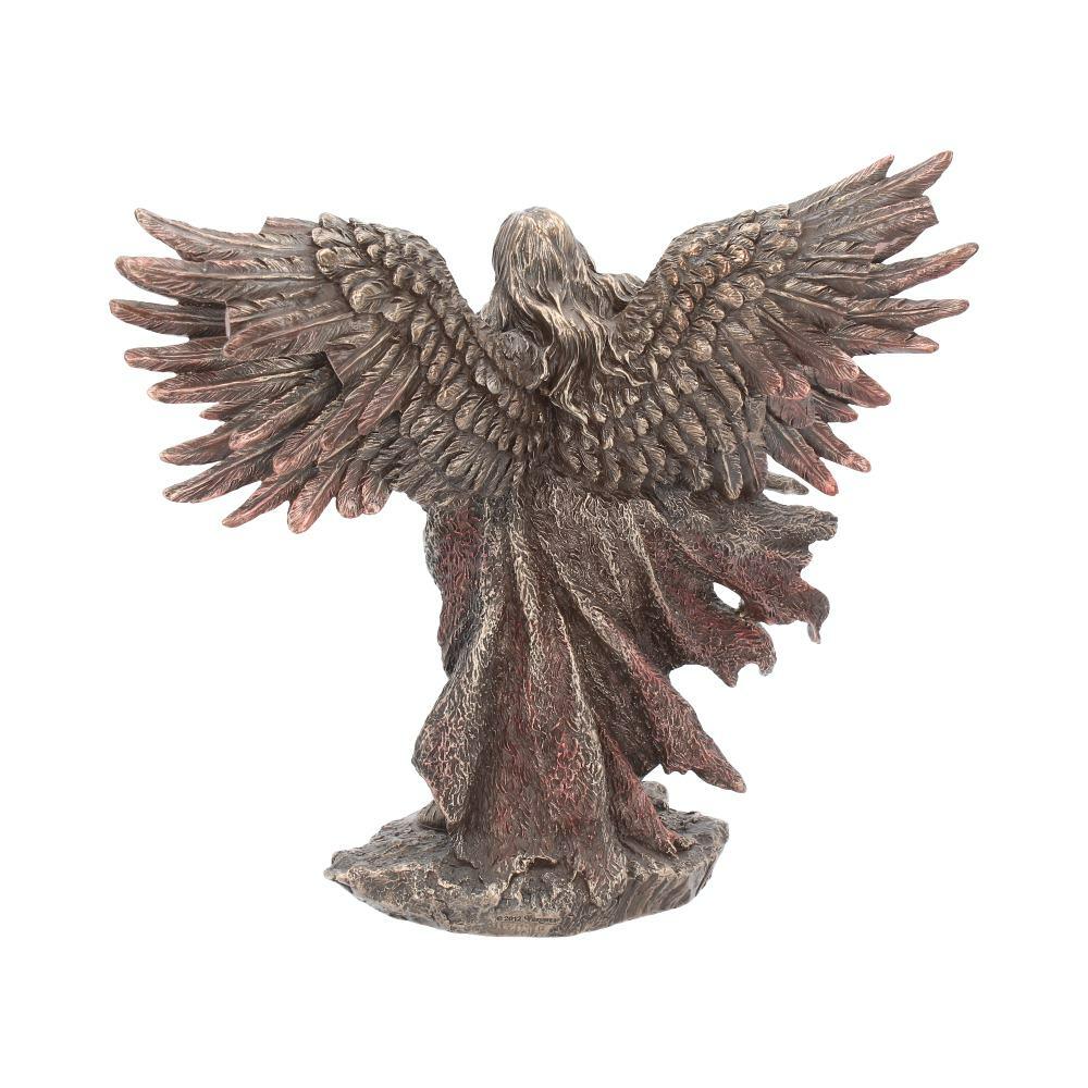 Fourth image for Bronzed Metradon The Six Winged Religious Angel Seraphim 28cm
