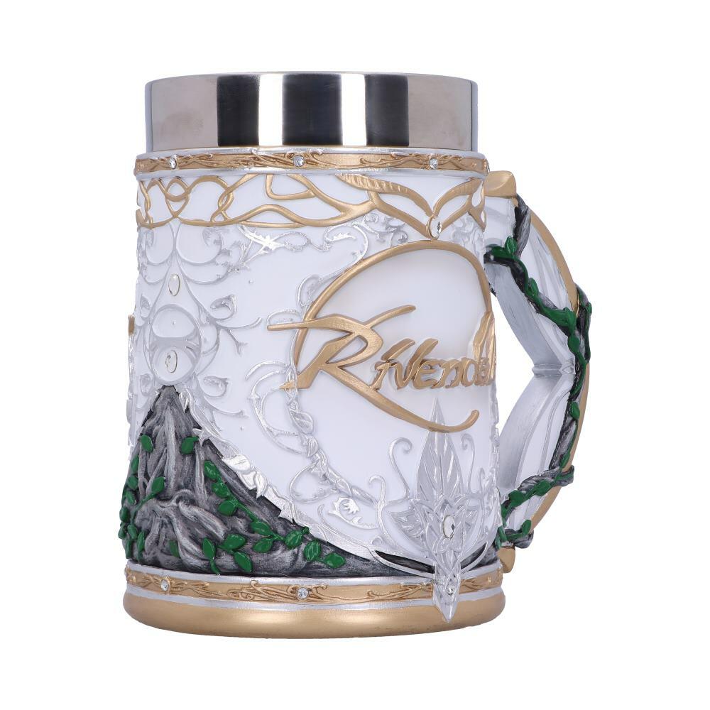 Fourth image for Officially Licensed Lord of the Rings Rivendell Tankard 15.5cm