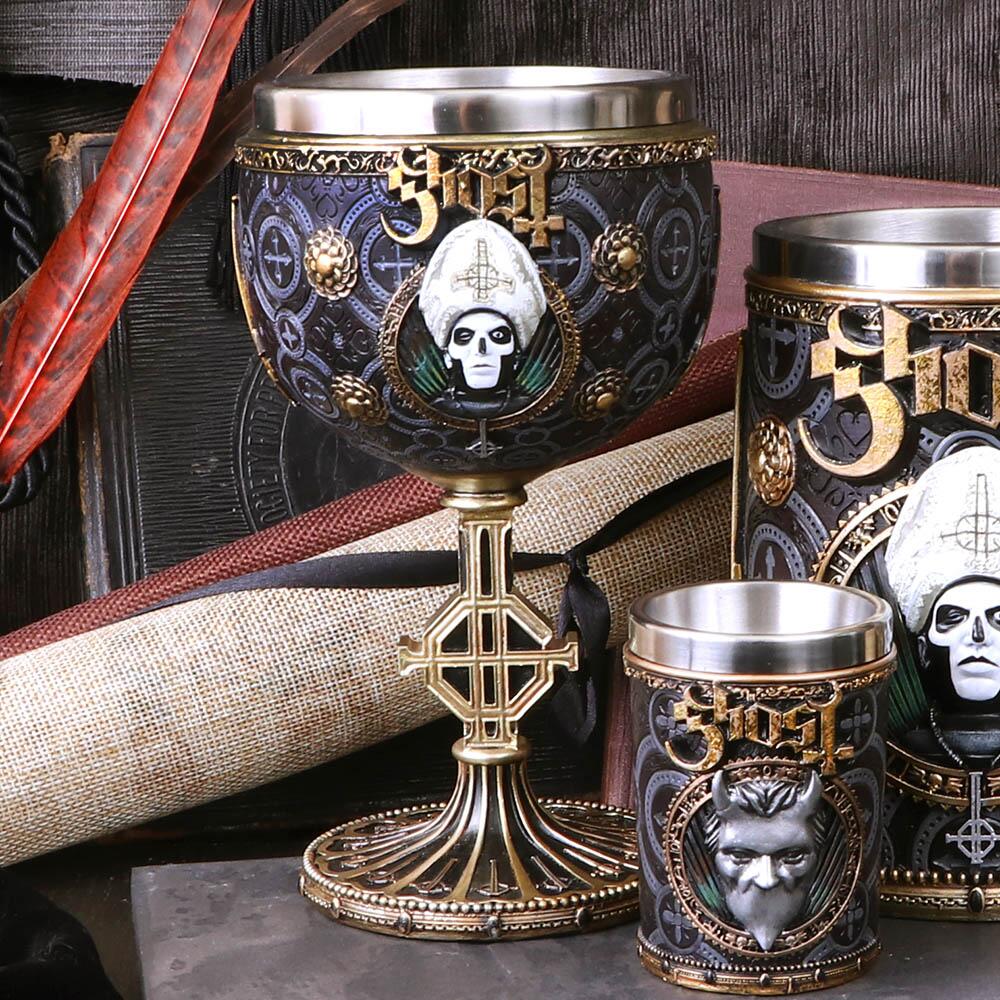 Fifth image for Licensed Ghost Papa Emeritus III Gold Goblet
