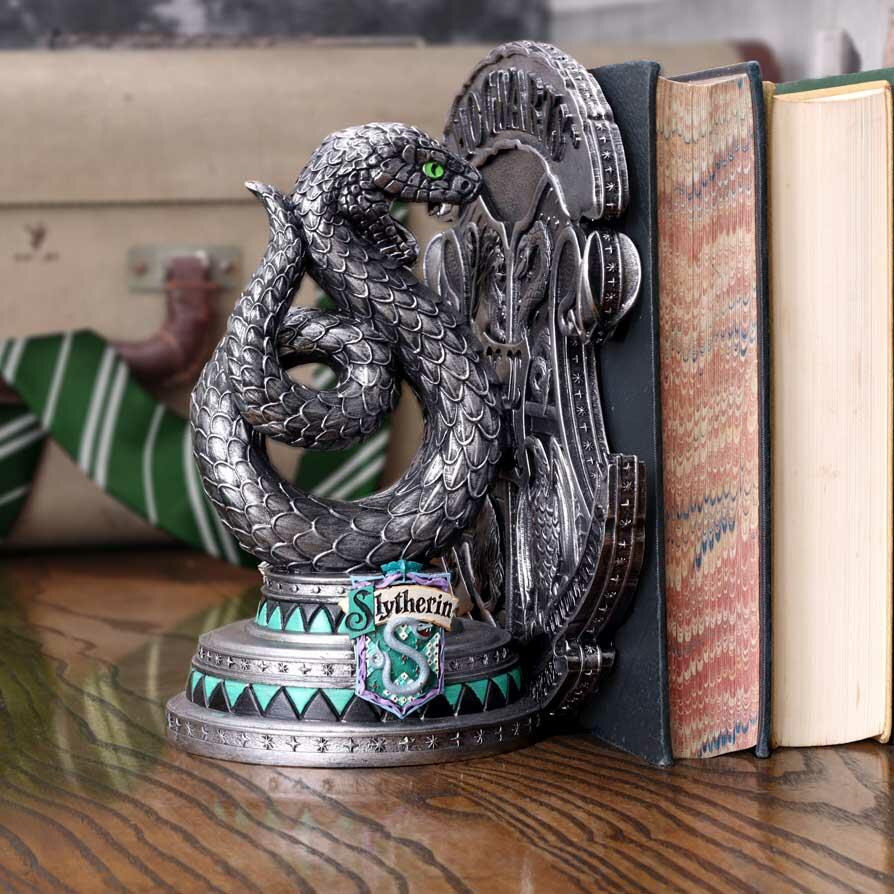 Fifth image for Officially Licensed Harry Potter Slytherin Bookend 20cm