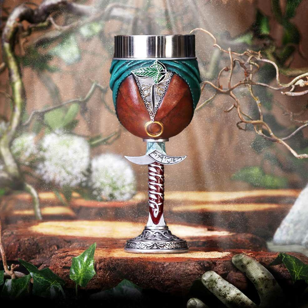 Fifth image for Officially Licensed Lord of the Rings Frodo Goblet 19.5cm