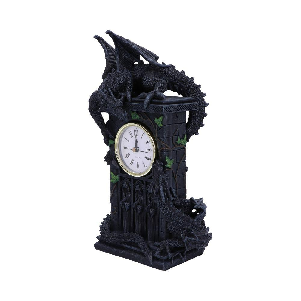 First image for Duelling Dragons Clock Dragon Ivy Mantel Clock