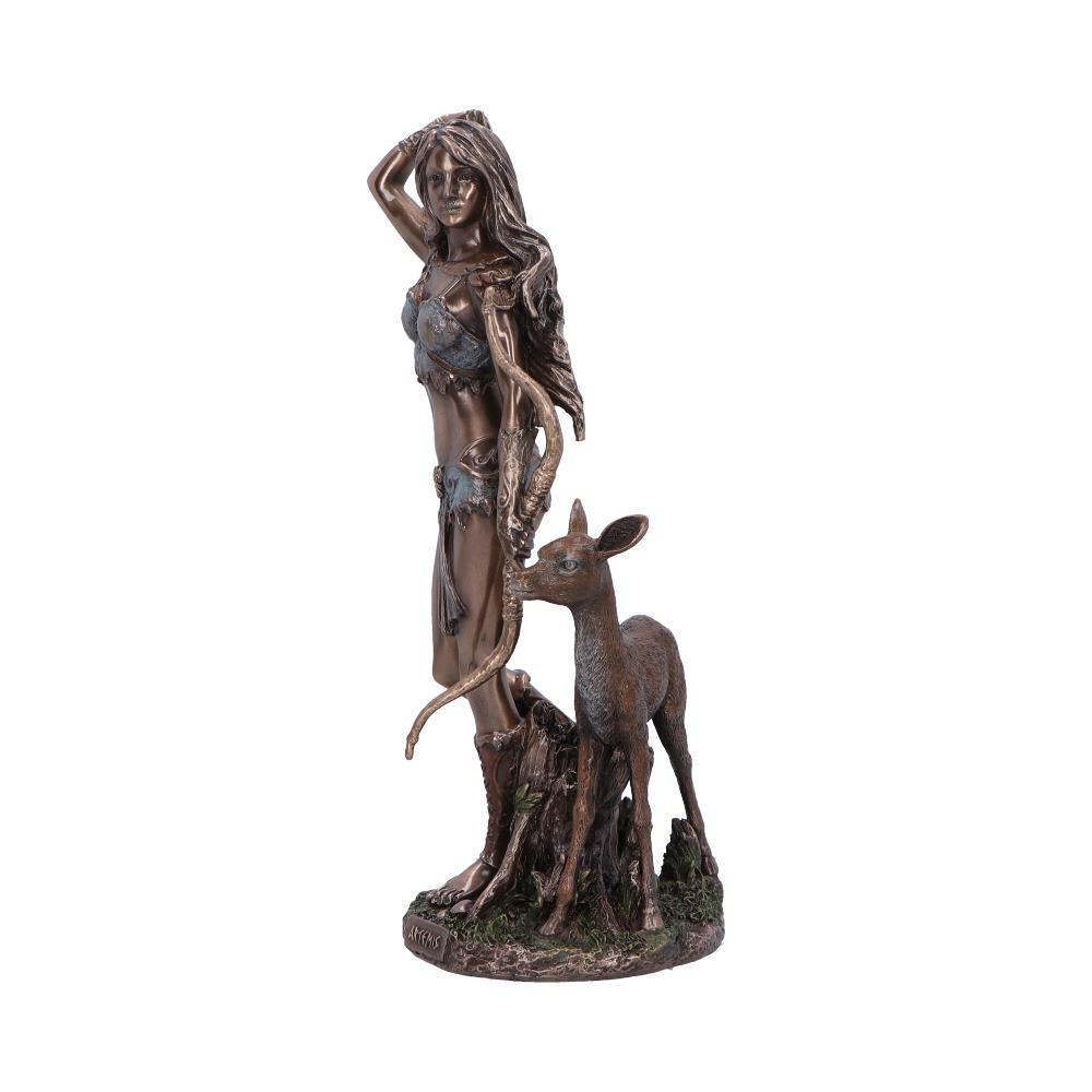 Second image for Artemis Greek Goddess of the Hunt Bronze Figurine